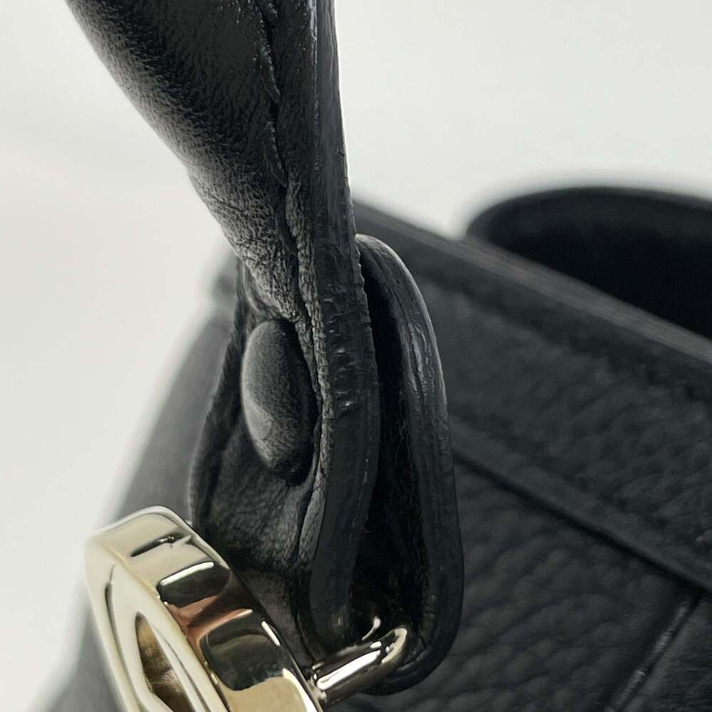 GUCCI Black Leather Tote Bag - Picture 4 of 7